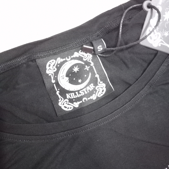 SOLD @ MARKET Killstar magick dark lord bell sleeve gothic top! Nwt! FINAL PRICE - Picture 6 of 14